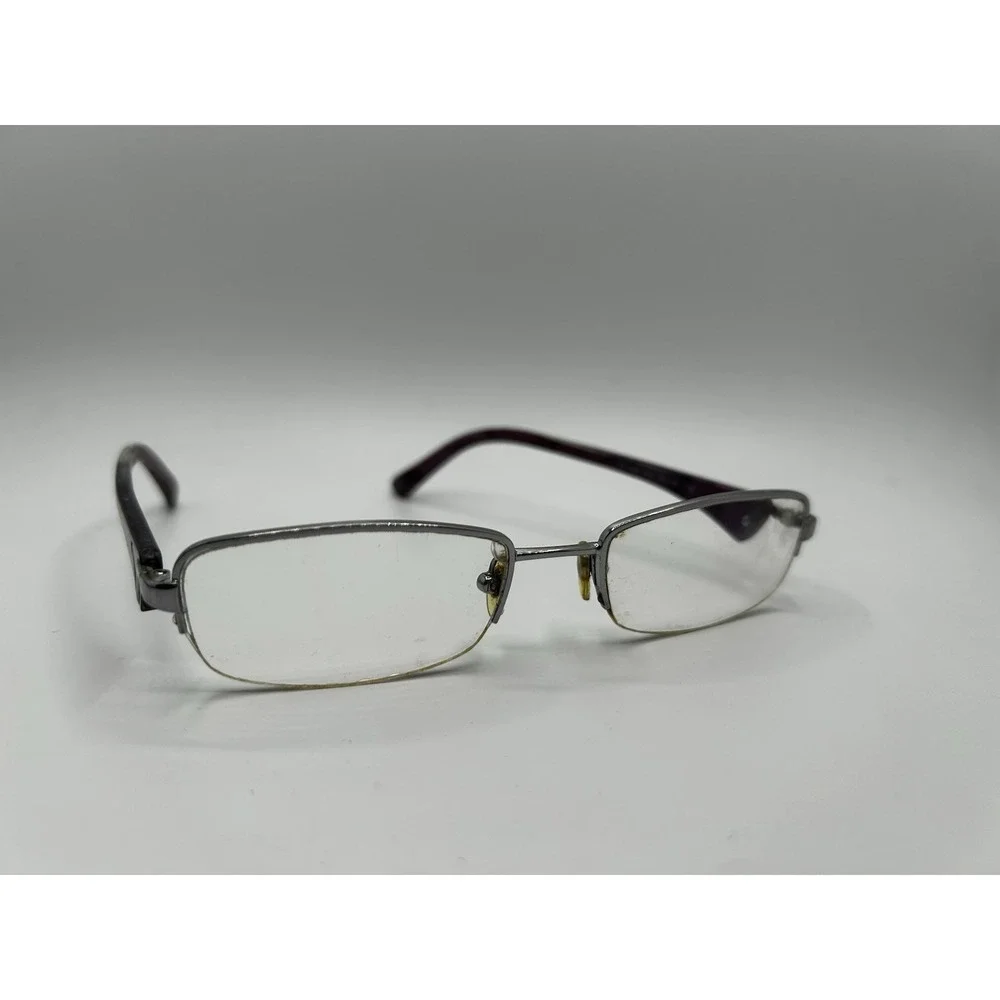 Vogue VO 3686 612 Purple Eyeglasses‎ Frames 50-18-135 Semi-Rimless w/ Case
